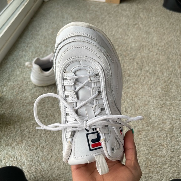 Fila Disarray White Chunky Sneaker - Picture 6 of 16